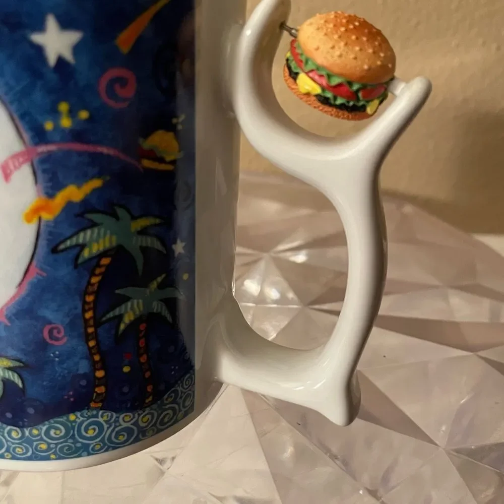 Spinners Talus Cheeseburger In Paradise Ceramic Spinner Mug